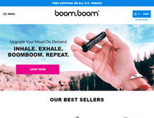 Tablet Screenshot of boomboomenergy.com